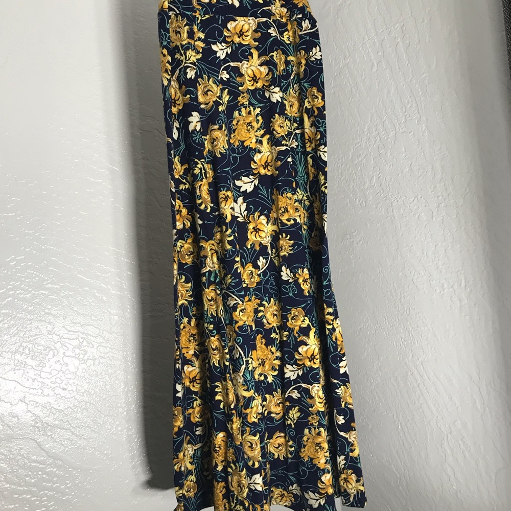 Floral LulaRoe Maxi Skirt